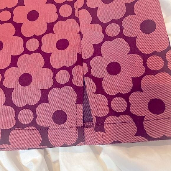 #3 Urban Outfitters Brown mini With Pink Flowers - Picture 4 of 5
